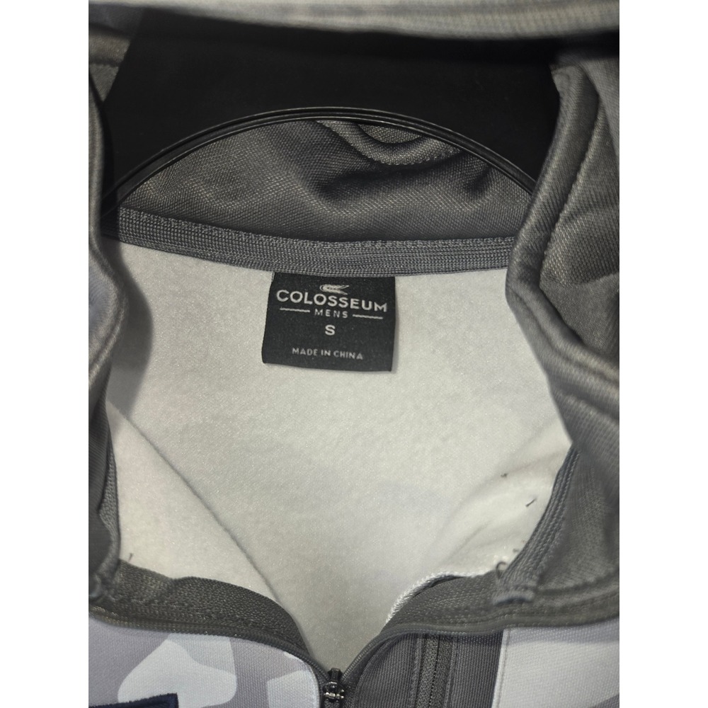 Colosseum Mens Navy OHT Arctic Camo Quarter Zip Hoodie Small NWT - Picture 5 of 8